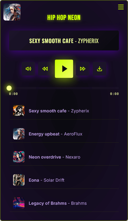 Preset Style Example 4