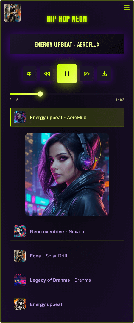 Track Cover During Playback